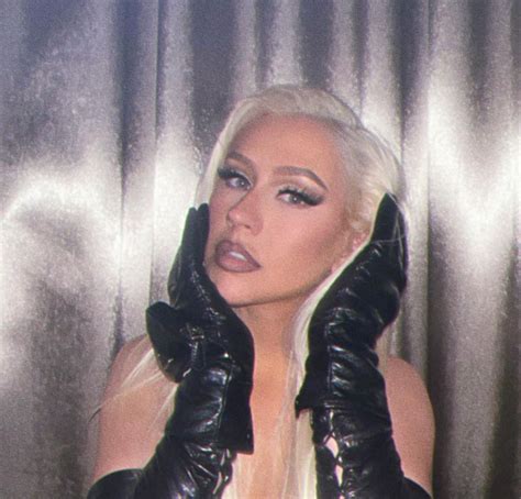 Christina Aguilera Did a Topless Photoshoot for Her 41st Birthday